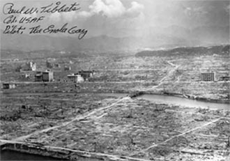 Hiroshima après l’explosion de la première bombe atomiqueFukushima (photo d’archive)